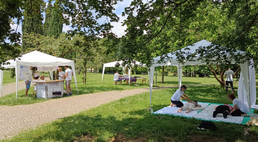 Bergamo, al parco di Redona i trattamenti olistici si moltiplicano 